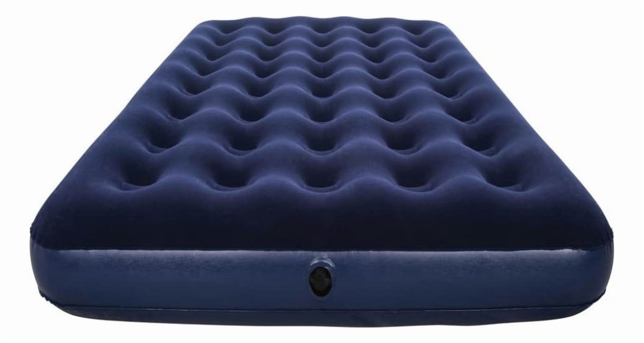 Genérico - Colchon Inflable Para Camping 192X137X23 Cm Viajes Hogar Lau