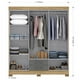 thumbnail image 2 of Clóset Escocia 6 Puertas 2 Cajones Mdf Gris, 2 of 5