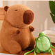 thumbnail image 3 of Peluche De Capibara Kawaii Carpincho Mochila Tortuga 40 Cm, 3 of 5