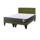 thumbnail image 3 of Cama Europea 2 Plazas + Respaldo Tubular Negro Verde, 3 of 3