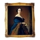 thumbnail image 5 of Marco De Exhibición De Imagen De Poliresina Rectangular Dorado Retro 24x29cm Foto, 5 of 5