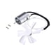 thumbnail image 4 of Ventilador de ventilación para vehículos recreativos, accesorios para vehículos recreativos, flujo de aire eficiente, ventilador de Motor con eje en, 4 of 5
