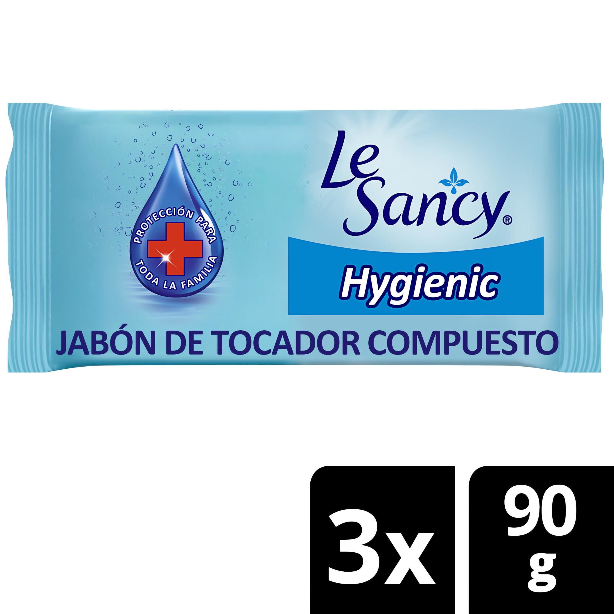 Jabón Hygienic Barra Pack 3un 90 g Le Sancy