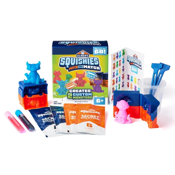 Kit de manualidades para niños Squishy Toys Elmer's Squishies Mix and Match