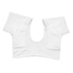 thumbnail image 2 of Mujeres Axila Axila Chaleco Superior Sudor Almohadilla Sudor Absorbente Camisa M Blanco, 2 of 3