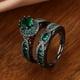 thumbnail image 1 of Stunning Jewelry Womens Stone Round Engagement Wedding Rings - Perfect for Best Friend, Christmas, St. Patrick's Day, and More!, 1 of 5