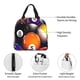 thumbnail image 5 of Billar Bolsa Térmica Portátil con Forro de Aluminio Grueso, Bolsa Térmica Impermeable y Hermética para Trabajo, Escuela y Picnic, Nevera Portátil para Entrega de Comida para Adultos y Niños 22*20*13cm, 5 of 6