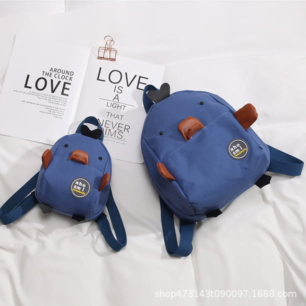 2024 Children Cute Cartoon School Bags Anti-lost Backpacks Toddler Rucksack Kindergarten Schoolbag