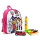 thumbnail image 3 of Sid, el Niño Científico Mochila Escolar para Niños y Niñas, Mochila Infantil Ligera de Alta Calidad, Grande y Duradera ROSA, 3 of 6
