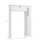 thumbnail image 5 of Mueble Organizador 1 Puerta 2 Nichos + Organizador De Baño Wc 9003Sb-9006B Café Smoke - Blanco, 5 of 6