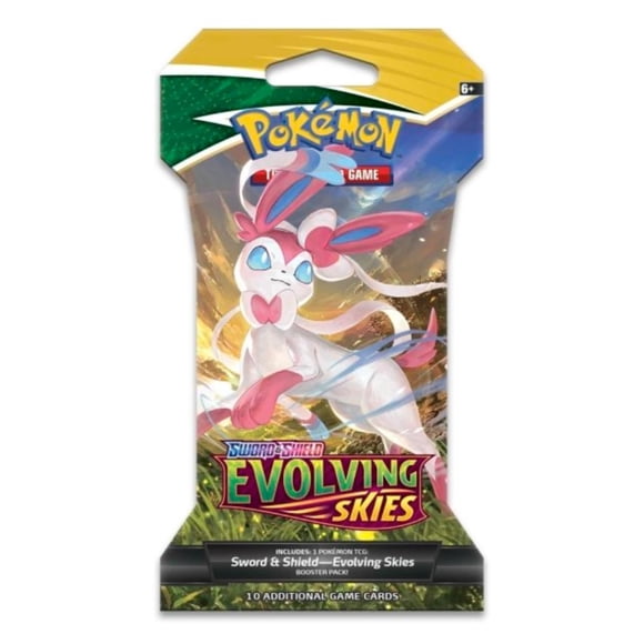 Sobre de refuerzo Pokémon Evolving Skies Sylveon con fundas