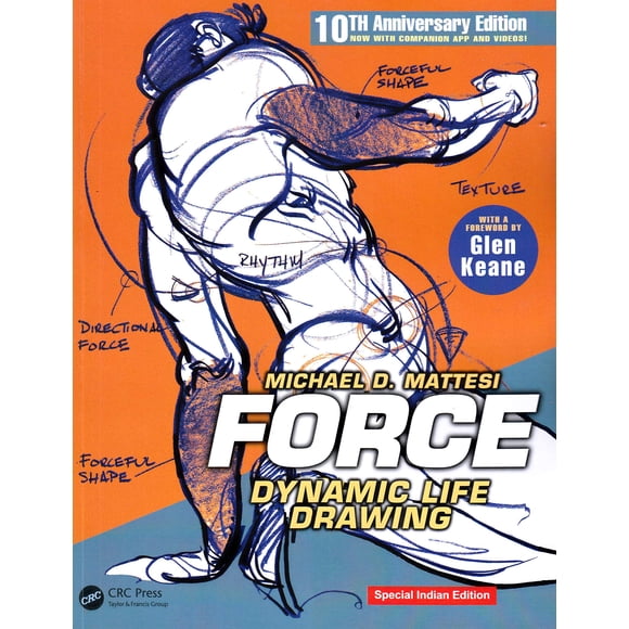 Libro CRC Press FORCE: Dibujo Dinámico de la Figura – 10ª Edición