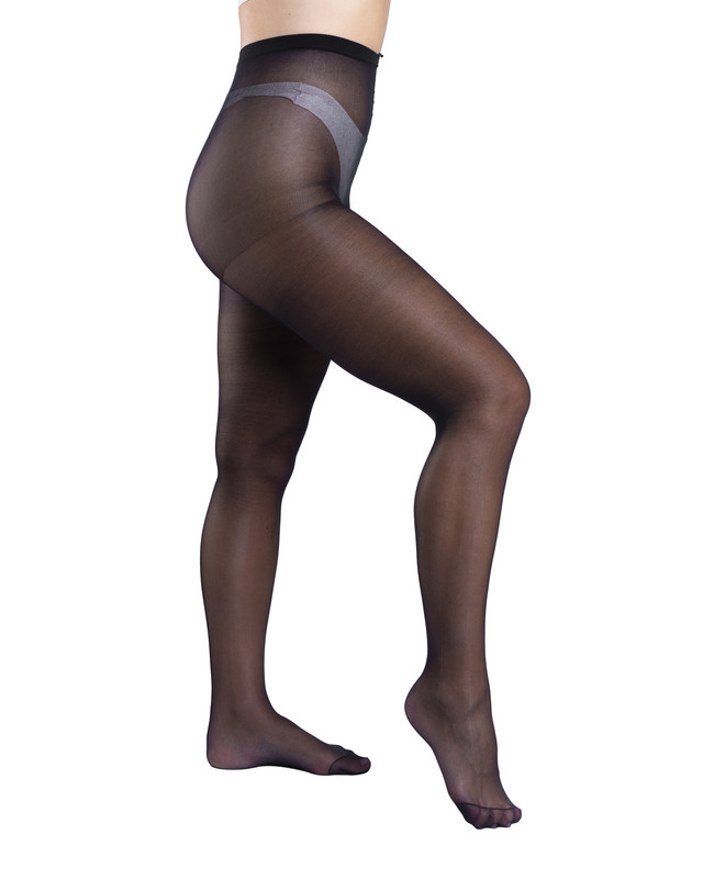 Ingesa - Panty Nylon 18 Denier L-Xl Negro
