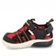 thumbnail image 2 of Sandalia Niño Bubblegummers Domenico Negro-Rojo, 2 of 6