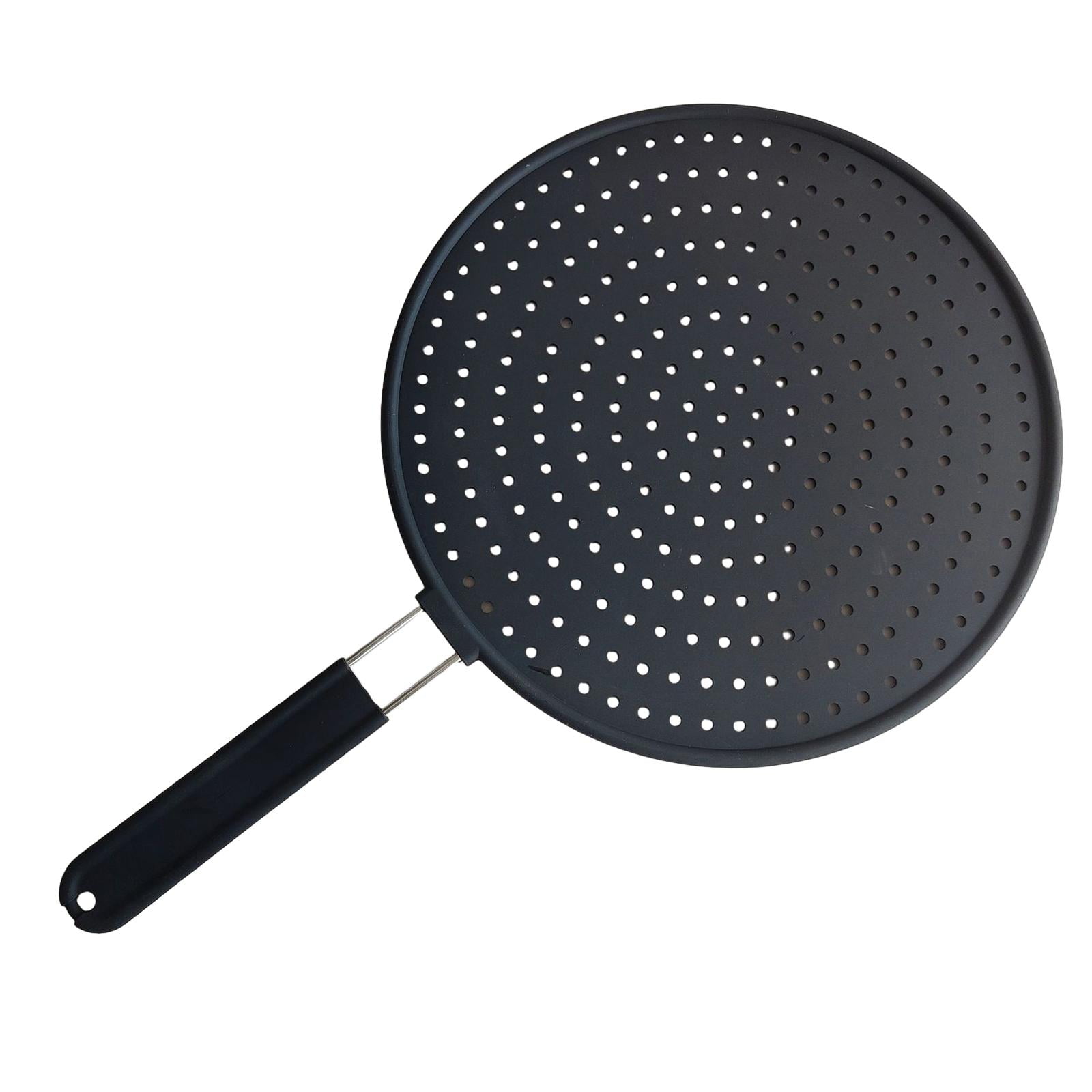 Bothyi - Pantalla De Salpicaduras De Silicona Con Asa, Bandeja Redonda Para Comida, Olla Para Cocinar, Cocina