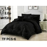 1 - Cubrecama De Verano Semi Acolchado Diseño Flores Dos Plazas