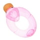 thumbnail image 2 of Flotador De Natación Anillo Seguridad Duradera Transparente Para Fiestas En La Piscina Piscina Verano Anillo De Natación Rosa, 2 of 5