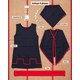 thumbnail image 4 of Traje Típico Mapuche Con Accesorios Trapelacucha - Disfraz, 4 of 6