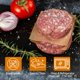 thumbnail image 3 of Papel para Hamburguesas Ninsula 400 unidades 15x15 cm Cuadrados Antiadherentes, 3 of 7