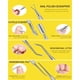 thumbnail image 2 of Kit cuidado uñas MORGLES 13 piezas lima y buffer, 2 of 3