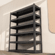 thumbnail image 3 of Estante Metálico Armable 100x30x183cm Organizador Negro, 3 of 3