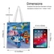 thumbnail image 5 of Robocar Poli Bolso de tela con estampado de lienzo para mujer, bolsa de compras reutilizable y estética, con cremallera interior, regalo para mujer, 35 × 40 cm., 5 of 6