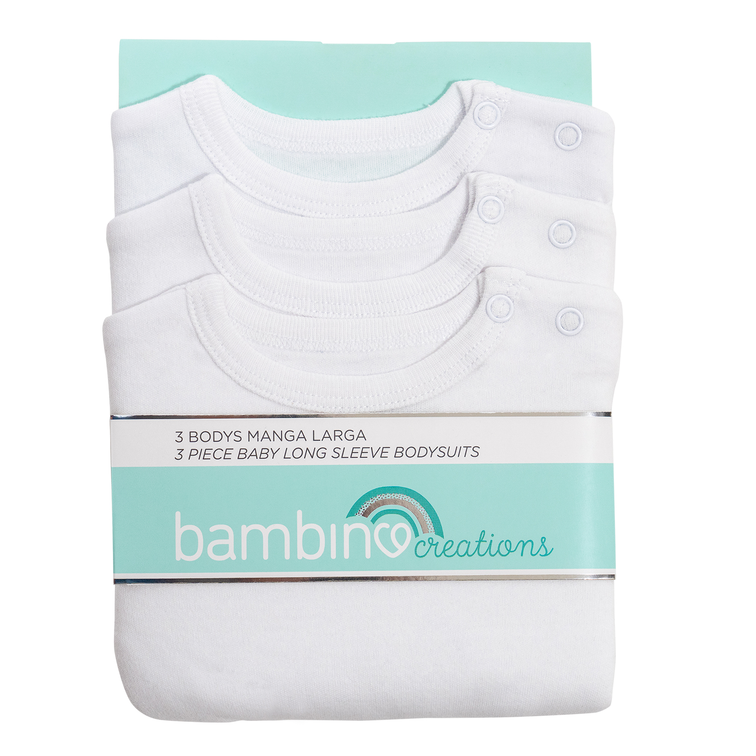 Bambino - 3 Pack Body Blanco Unisex