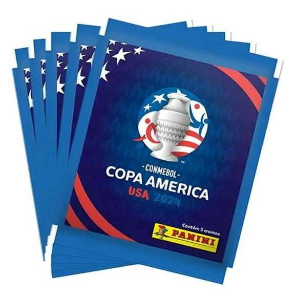 Álbum Copa América Tapa Blanda 2024 + 10 Sobres