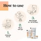 thumbnail image 3 of Recambio de gel purificador de aire Azuna totalmente natural para eliminar olores, 350 ml, 3 of 8