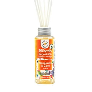 La Casa De Los Aromas - Ambientador Mikado Mandarina Y Coco 100Ml