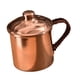 thumbnail image 3 of Taza De Agua De Cobre Hecha A Mano, Taza De Té Espesada Para Agua Fría Y Caliente, Leche, Cerveza A, 3 of 5