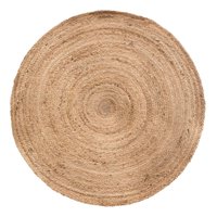 Genérico - Alfombra Trenzada Yute Tejida Natural Bohemio Decorativa Jhn