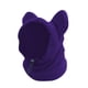 thumbnail image 2 of Gorro De Invierno Para Mascotas, Gorro Cálido De Lana Suave Ajustable Para Perros, Para Entrenamiento De Gatitos Y Cachorros, Violeta, 2 of 5