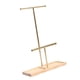 thumbnail image 5 of Organizador De Joyas, Tocador, Multiusos, Metal, Soporte Para Collares Y Pendientes, Dorado, 5 of 5