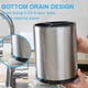 thumbnail image 3 of Portador de utensilios de cocina extra grande 360 ° giratorio para el organizador del mostrador de acero inoxidable almacenamiento cocina plata caddy 3 compartimiento platos cuchara espátula, 3 of 3