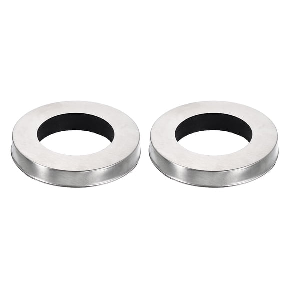 2 Anillos de Base para Grifo, 2.13"x1.26"(OD x ID) Sujetadores de Arandela de Dibujo de Alambre
