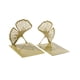 thumbnail image 4 of 2 Piezas Ginkgo Leaf Bookend Hollowed Bookend Para Mesa Sala De Estar En Casa, 4 of 5