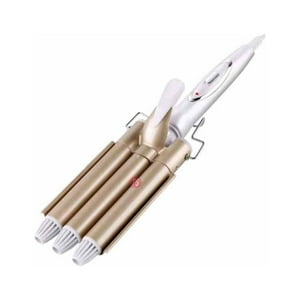 Kemei - Onduladora Rizadora Triple De Cabello Profesional - Ps