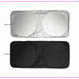 Genérico - Cubre Parabrisas Auto, Parasol Con Protección Uv Compactable