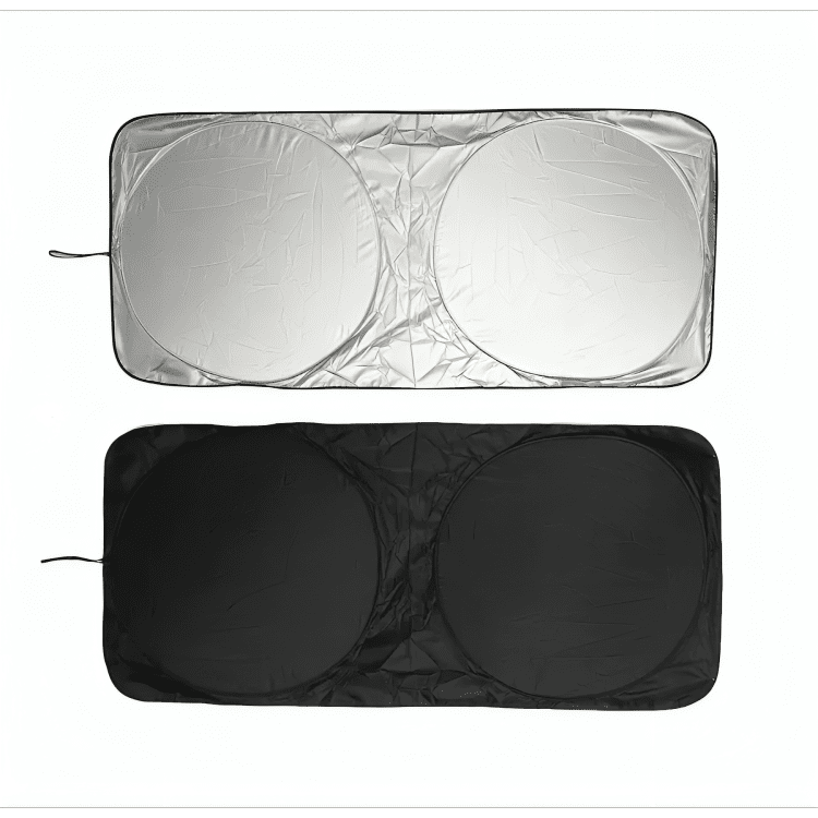 Genérico - Cubre Parabrisas Auto, Parasol Con Protección Uv Compactable