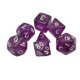 thumbnail image 5 of Juego De Dados Poliédricos De Acrílico Sólido De 7 Piezas Para Suministros De Fiesta Juegos De Mesa Violeta, 5 of 5