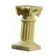 thumbnail image 2 of Columna Romana En Miniatura Pedestal Stand Estatua Columna Griega Para Mesa De Paisaje Amarillo, 2 of 5
