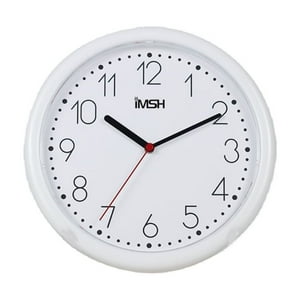 Gen - Reloj De Pared Analogo Blanco Wc25201