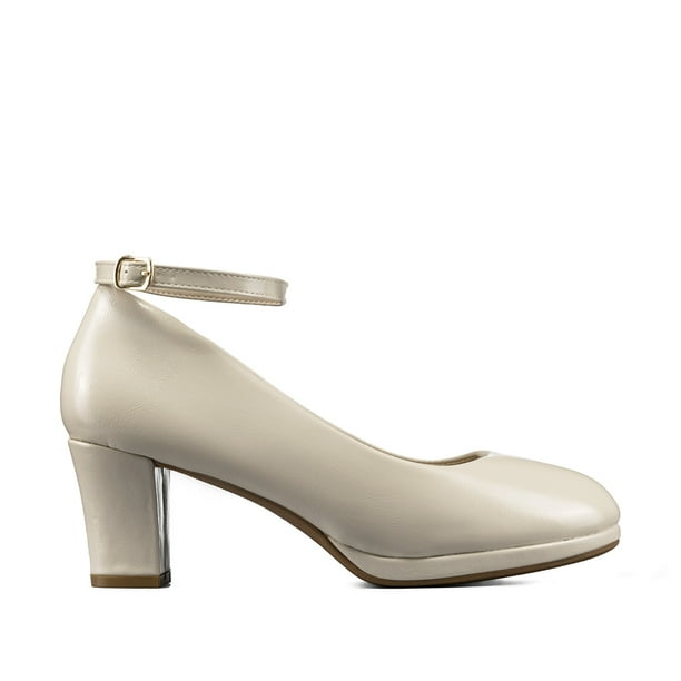 Zapatos Taco Moda Formal Hebilla Mujer Weide TFA317