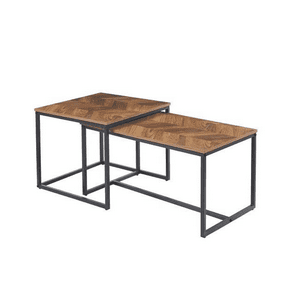 Habita2 Chile - Mesa De Centro Rustic Rectangular Tipo Nido
