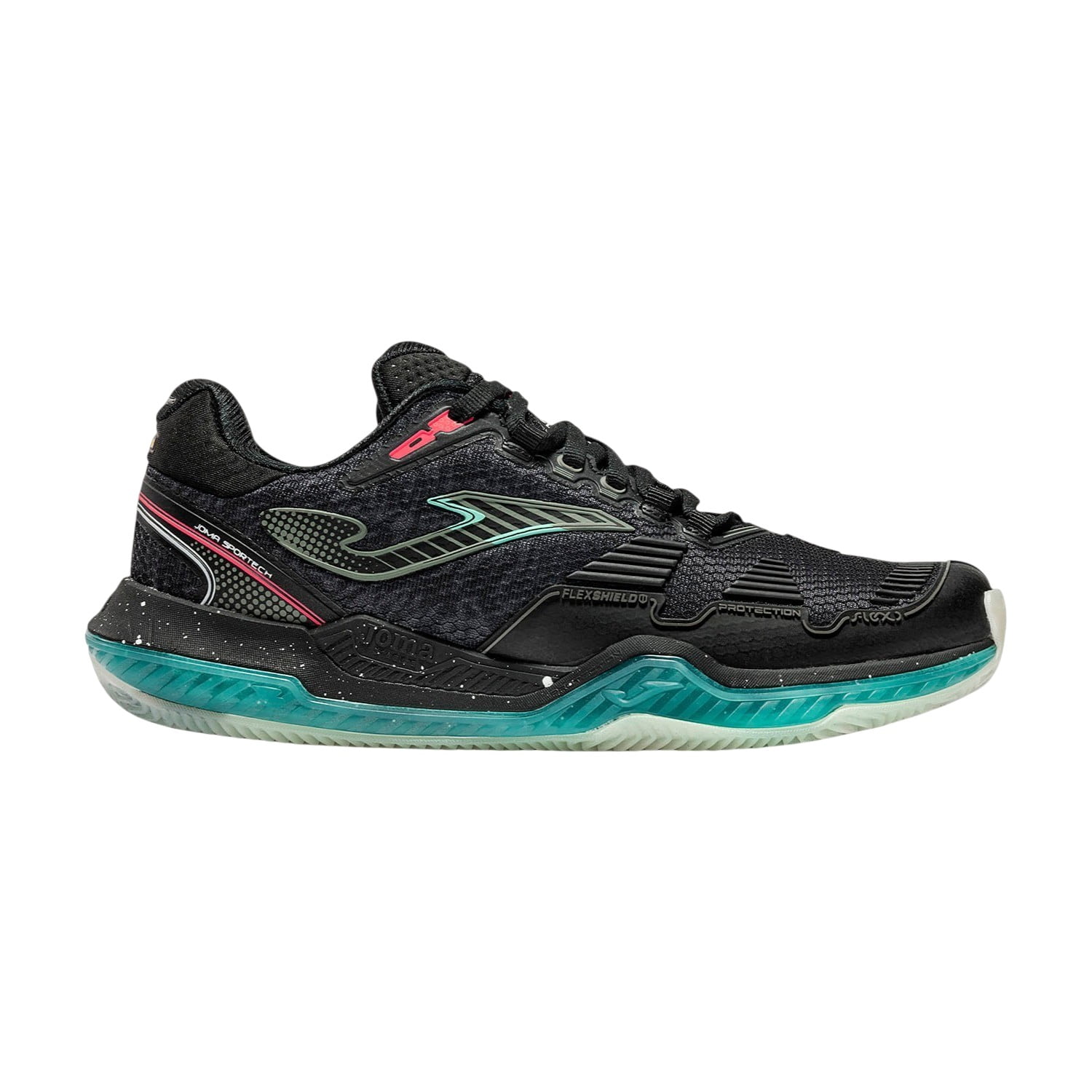 Zapatilla Pádel Hombre Point Negro Joma