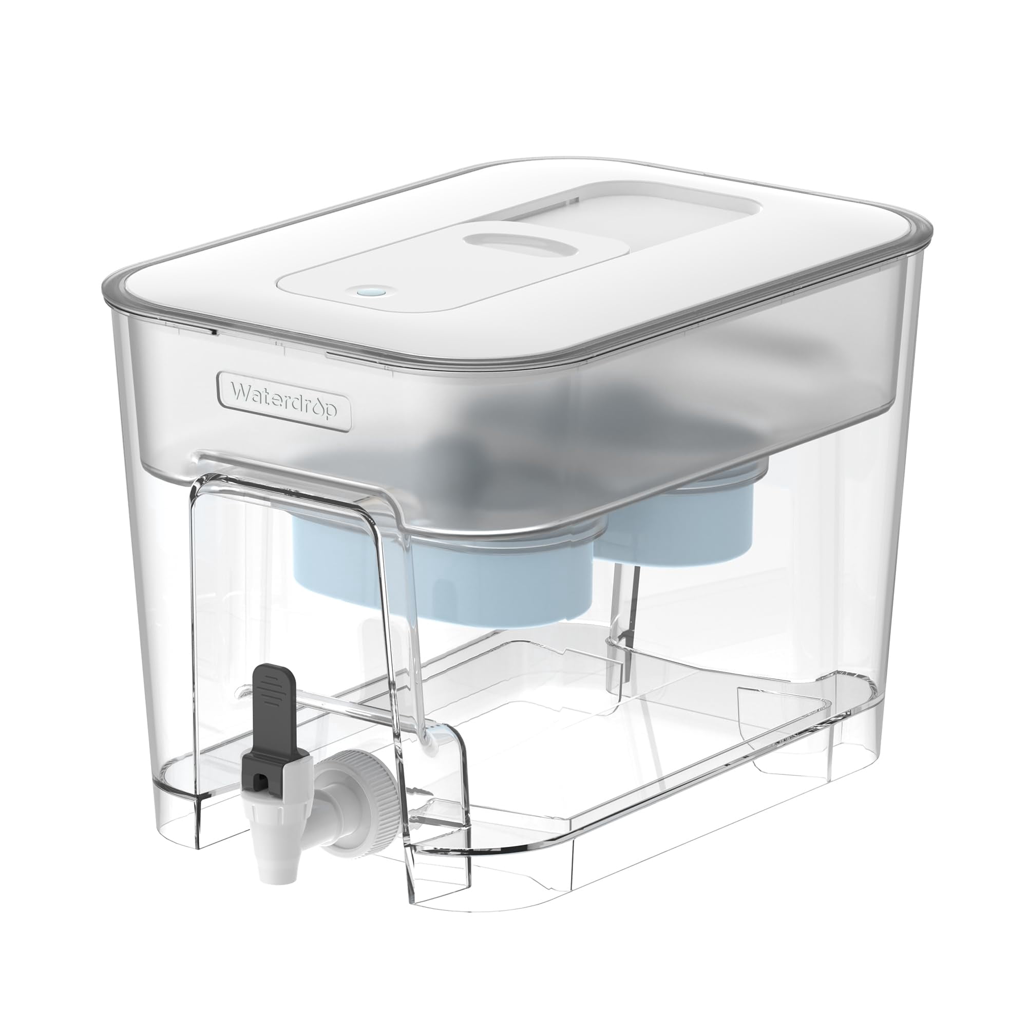 Dispensador De Filtro De Agua Waterdrop Alkaline, 40 Tazas, Con 2 Reemplazos