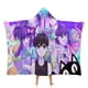 thumbnail image 1 of Juego Cool Omori Manta Capa con Capucha Anti-Bolitas, Manta de Lana Ártica Suave, Manta Portátil de Felpa Ligera y Lujosa, Poncho para Siesta en Casa y Oficina, 100*130cm, 1 of 6