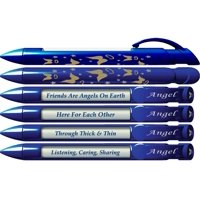 Greeting Pen - Set De Bolígrafos De Felicitación Angel Friend Appreciation Con 6 Bolígrafos
