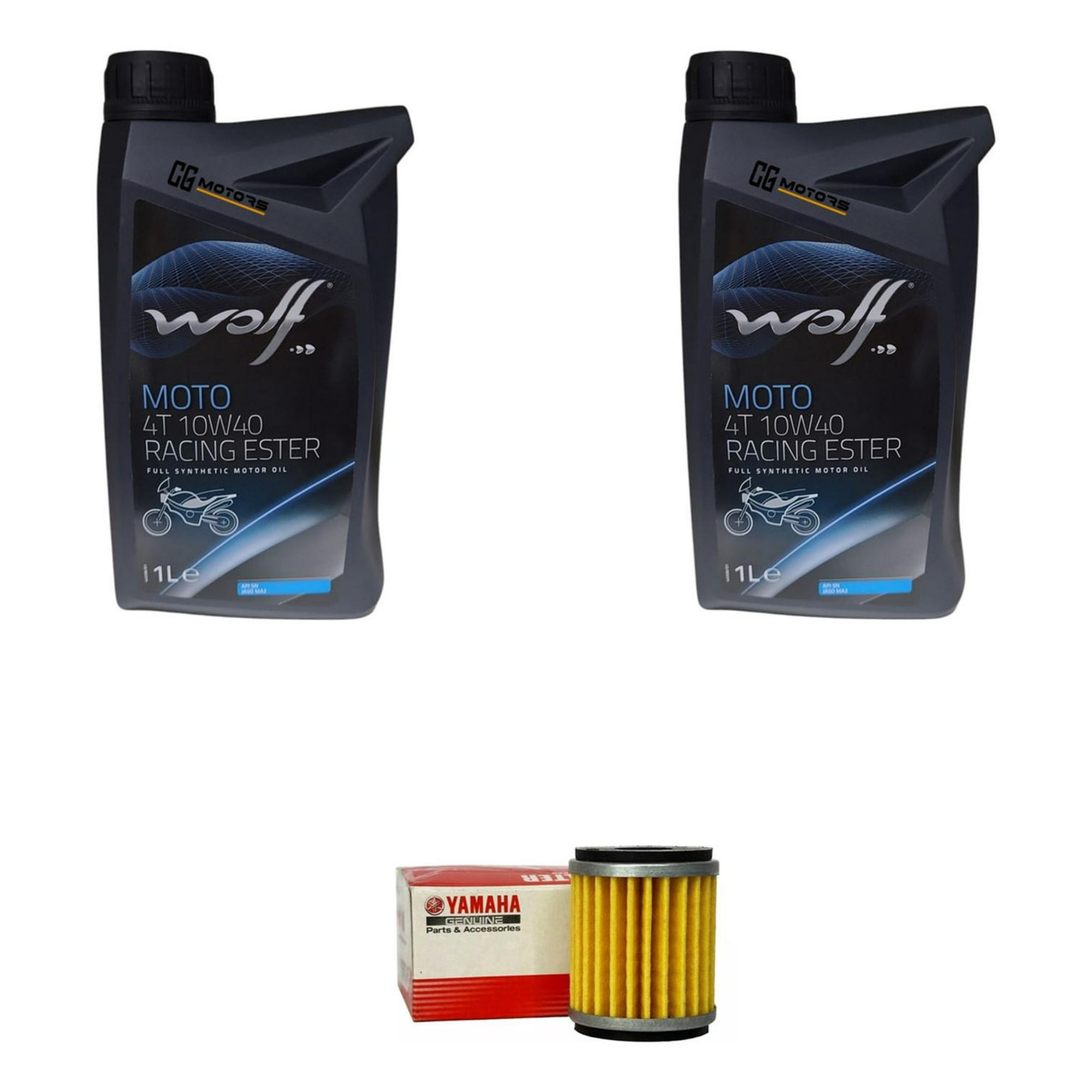 Wolf - Kit Mantencion Moto Yamaha Fz 25 2l + Filtro Original